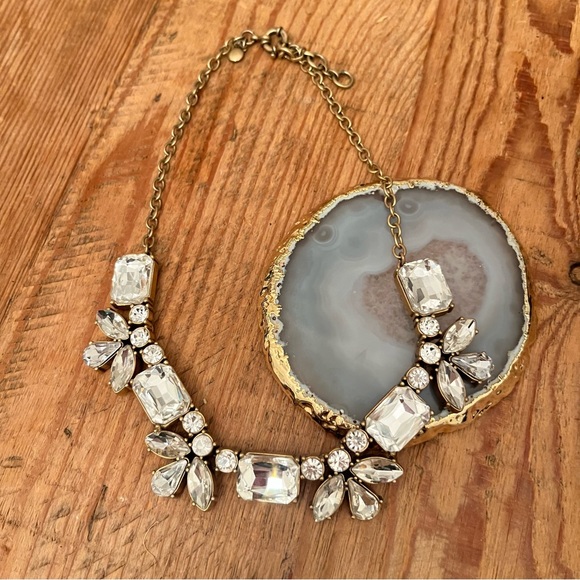 J. Crew Jewelry - J. Crew Crystal Statement Necklace